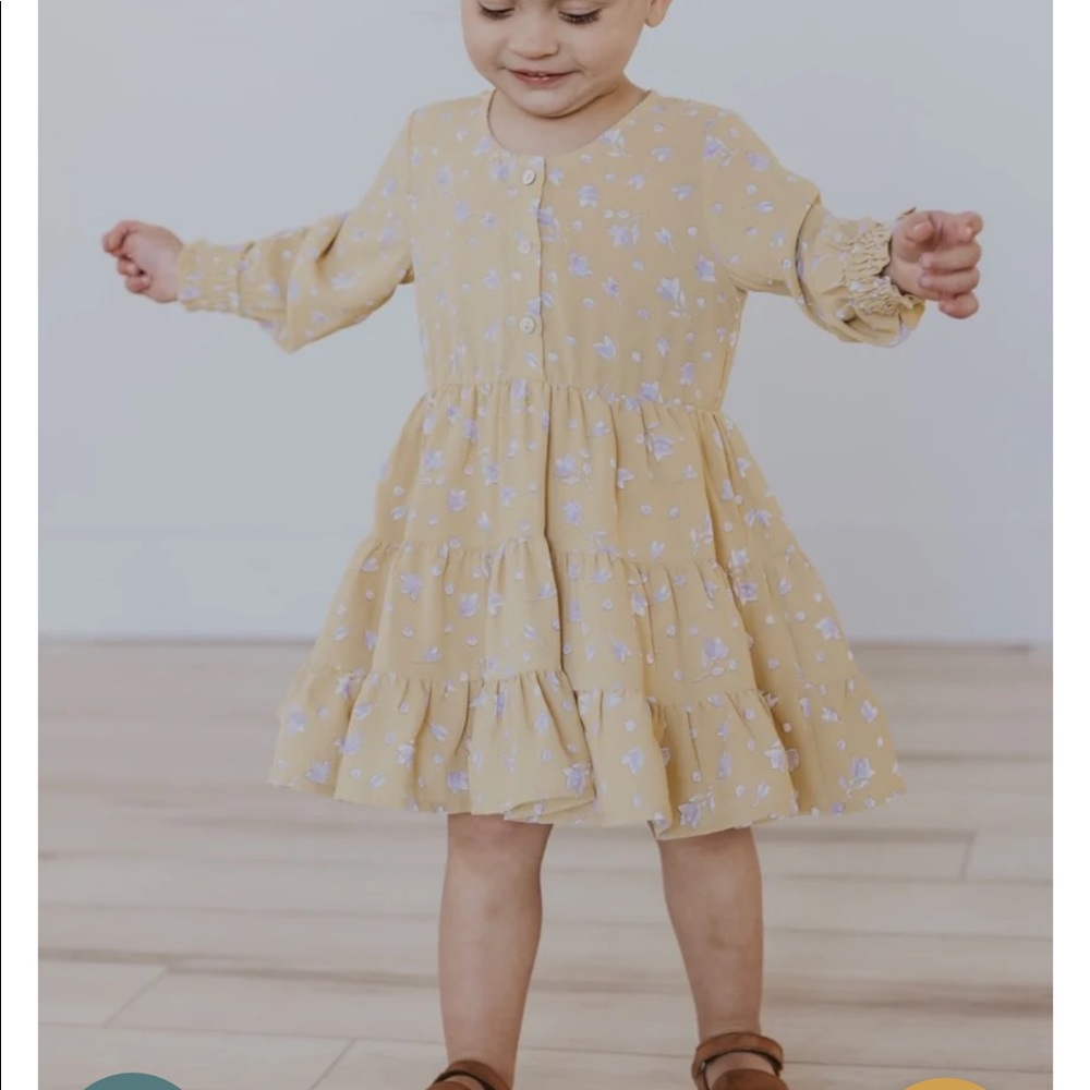 ISO!! Roolee “Well I’ll be” lemon chiffon  toddler dress